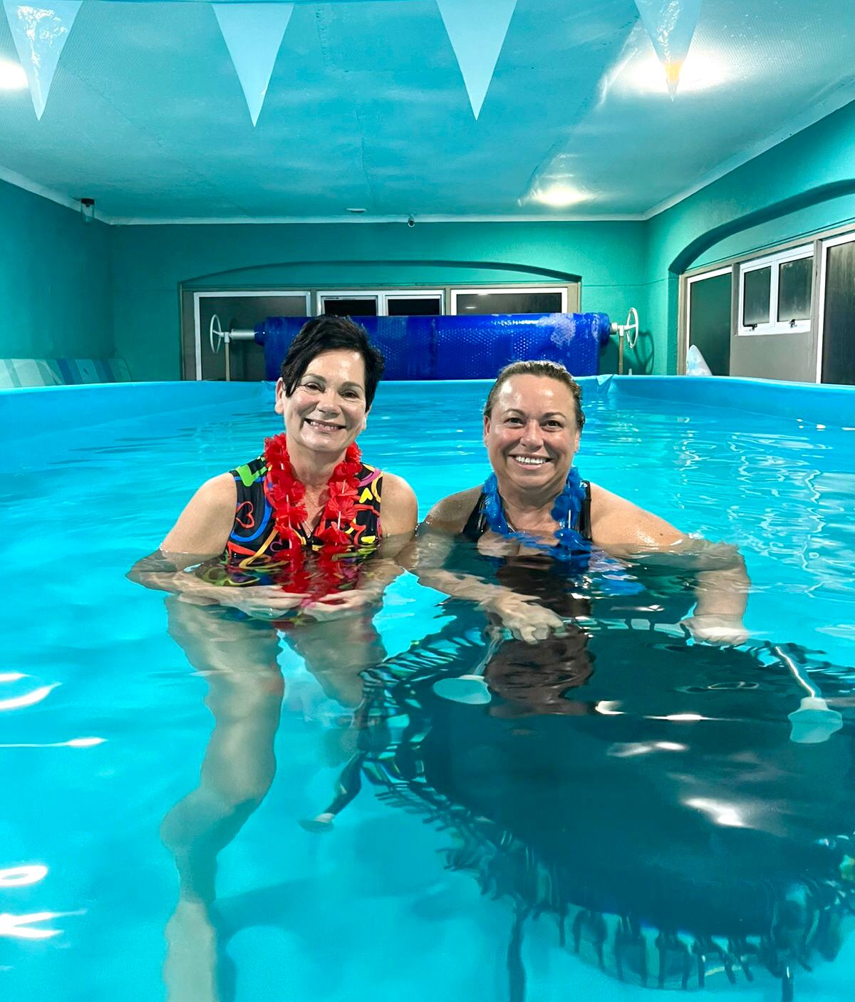Warm-water session for members of every age
